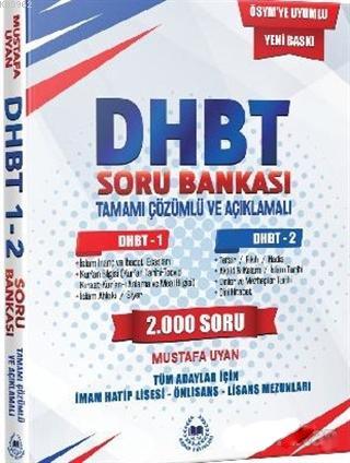 2018 DHBT Tamamı Çözümlü ve Açıklamalı Soru Bankası 1 - 2