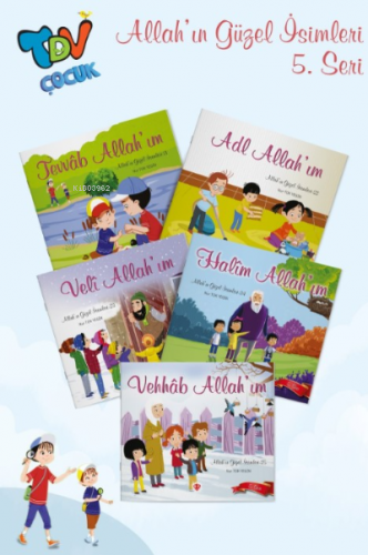 Allah’ın Güzel İsimleri 5. Seri 5 Kitap Takım