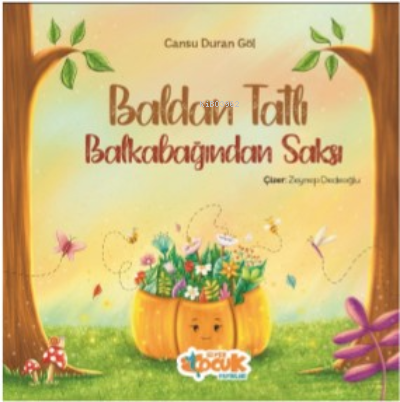 Baldan Tatlı Balkabağından Saksı