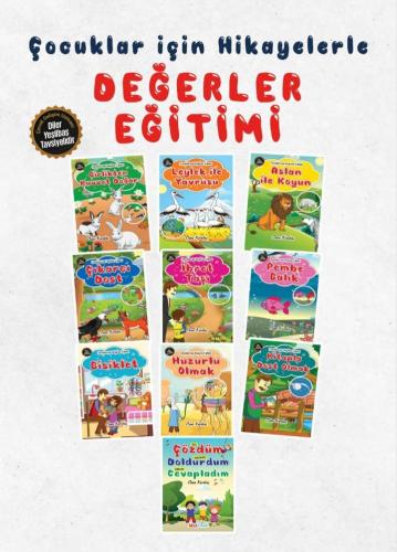 Çocuklar İçin Değerler Eğitimi (10 Kitap Set)