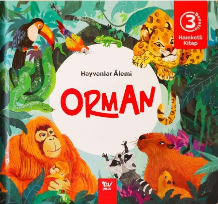 Hayvanlar Alemi Orman;Hareketli Kitap 3d