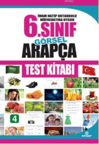 İmam Hatip Ortaokulu Müfredatın Uygun 6. Sınıf Görsel Arapça Test Kita