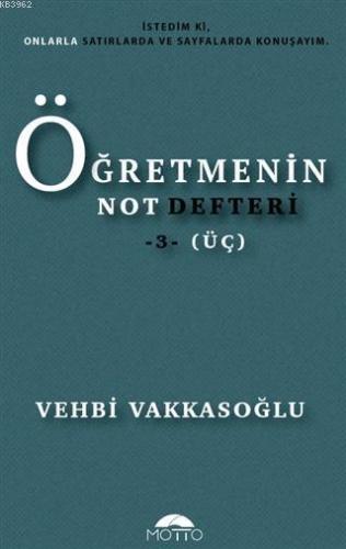 Öğretmenin Not Defteri 3 (Üç)