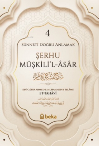 Şerhu Müşkilil Asar, Sünneti Doğru Anlamak 1. Cilt