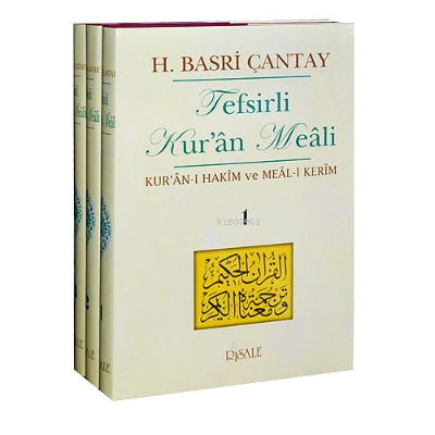 Tefsirli Kur’an Meali ( 3 Cilt Takım );Kur'an-ı Hakim ve Meal-i Kerim