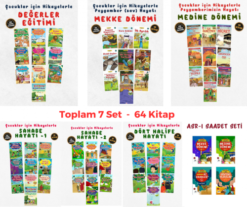 Çocuk Kitapları 7 Set Bir Arada